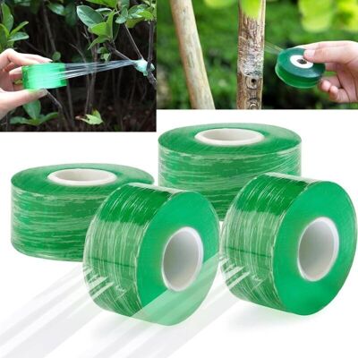 OEM Nastro Per Innesti Autoadesivo Biodegradabile – 4 Rotoli Da 100 M × 3 Cm, Trasparente, Estensibile, Barriera Contro L'Umidità Per Alberi Da Frutto E Vivai OEM Nastro Per Innesti Autoadesivo Biodegradabile – 4 Rotoli Da 100 M × 3 Cm, Trasparente, Estensibile, Barriera Contro L'Umidità Per Alberi Da Frutto E Vivai
