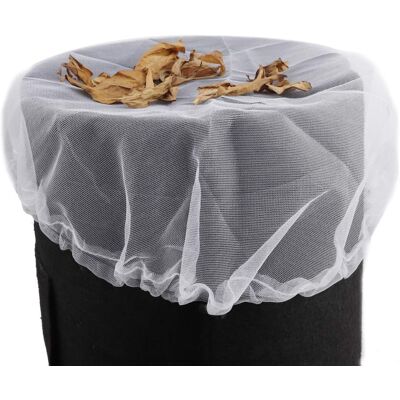 AULEDIO Reti Protettive Per Barile D’acqua – 80 Cm – Coulisse – Protezione Da Insetti E Detriti – Materiale Sintetico Resistente – Bianco AULEDIO Reti Protettive Per Barile D’acqua – 80 Cm – Coulisse – Protezione Da Insetti E Detriti – Materiale Sintetico Resistente – Bianco