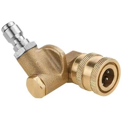 OEM Pistola Ad Acqua Per Autolavaggio Ad Alta Pressione Con Rotazione A 5 Velocità Di 180 Gradi 1/4 Di Giro In Ottone Scelta Rapida OEM Pistola Ad Acqua Per Autolavaggio Ad Alta Pressione Con Rotazione A 5 Velocità Di 180 Gradi 1/4 Di Giro In Ottone Scelta Rapida