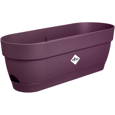 Elho Vibia Campana Trough 50 Porpora Acero Fioriera Rettangolare Elho Vibia Campana Trough 50 Porpora Acero Fioriera Rettangolare