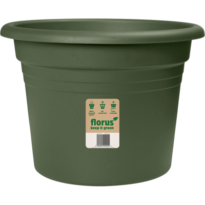 Elho Florus Mediterran Cilindro 57 Green Vaso Rotondo Elho Florus Mediterran Cilindro 57 Green Vaso Rotondo