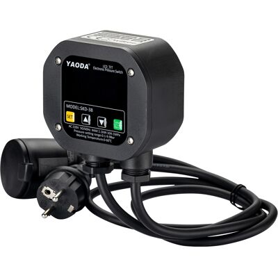 WILTEC Pressostato Elettronico Per Impianti Idrici Domestici, Pompe Da Giardino, Pressostato Con Avvio/arresto Automatico, Protezione Contro La Mancanza D'Acqua, Sensore Di Pressione WILTEC Pressostato Elettronico Per Impianti Idrici Domestici, Pompe Da Giardino, Pressostato Con Avvio/arresto Automatico, Protezione Contro La Mancanza D'Acqua, Sensore Di Pressione