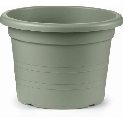 VECA Vaso Cilindro Plastica 40 Cm - Terra Laguna VECA Vaso Cilindro Plastica 40 Cm - Terra Laguna