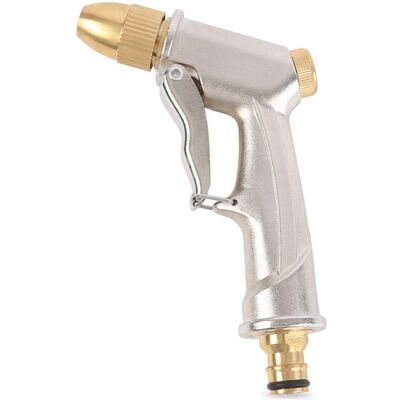 URSUS Pistola Per Irrigazione E Pulizia, Spruzzatore Da Giardino, Annaffiatoio In Metallo Con Ugello In Ottone, Perfetto Per Lavare, Irrigare Prati E Giardini, Marciapiedi - Corto URSUS Pistola Per Irrigazione E Pulizia, Spruzzatore Da Giardino, Annaffiatoio In Metallo Con Ugello In Ottone, Perfetto Per Lavare, Irrigare Prati E Giardini, Marciapiedi - Corto