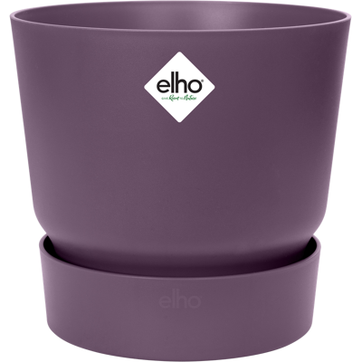 Elho Greenville Round 14 Vintage Prugna Vaso Rotondo Elho Greenville Round 14 Vintage Prugna Vaso Rotondo