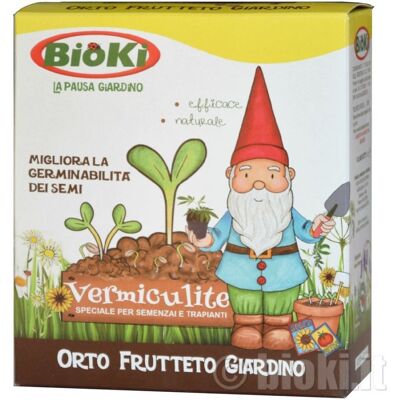 PERAGASHOP - BIOKI Vermiculite - 1L - Aiuto germinazione - Vermiculite PERAGASHOP - BIOKI Vermiculite - 1L - Aiuto germinazione - Vermiculite