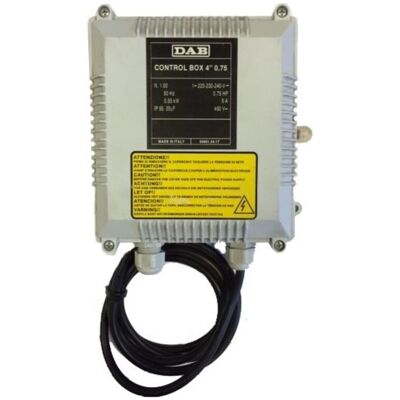 Acer Quadro Di Avviamento Con Condensatore Per Elettropompe Sommerse 0,5hp 0,37kw – Dab Control Box 4" Acer Quadro Di Avviamento Con Condensatore Per Elettropompe Sommerse 0,5hp 0,37kw – Dab Control Box 4"