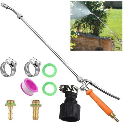 OEM Lancia A Spruzzo Da Giardino Da 72 Cm, Lancia Di Ricambio Universale In Ottone (3/8" E 1/4") Per Giardini E Autolavaggi. OEM Lancia A Spruzzo Da Giardino Da 72 Cm, Lancia Di Ricambio Universale In Ottone (3/8" E 1/4") Per Giardini E Autolavaggi.