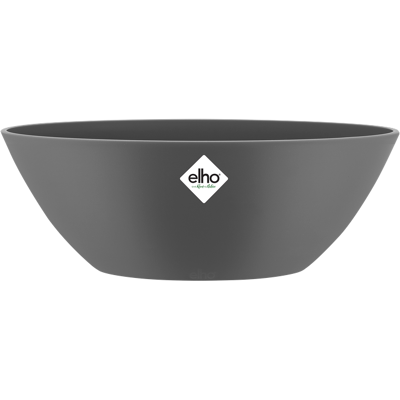 Elho Brussels Oval 36 Anthracite Vaso Ovale Elho Brussels Oval 36 Anthracite Vaso Ovale