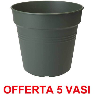 ALTRO Offerta 5 Vaso Green Basics Growpot 13cm Verde ALTRO Offerta 5 Vaso Green Basics Growpot 13cm Verde
