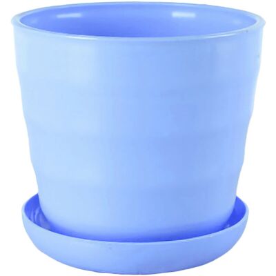 OEM Vaso In Resina Plastica Per Piante Grasse - Azzurro Cielo Con Vassoio - Misura Speciale-crezuo OEM Vaso In Resina Plastica Per Piante Grasse - Azzurro Cielo Con Vassoio - Misura Speciale-crezuo