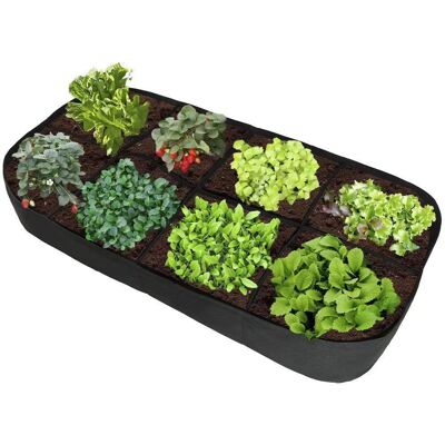 OEM Vaso Per La Coltivazione Di Piante, Vassoio Rialzato In Tessuto A Rete Diviso Con 6 Scomparti, Vaso Rettangolare Rialzato Per Ortaggi, Vaso Da Giardino, Fioriera Da Esterno Adatta Per Ortaggi, Fiori E OEM Vaso Per La Coltivazione Di Piante, Vassoio Rialzato In Tessuto A Rete Diviso Con 6 Scomparti, Vaso Rettangolare Rialzato Per Ortaggi, Vaso Da Giardino, Fioriera Da Esterno Adatta Per Ortaggi, Fiori E