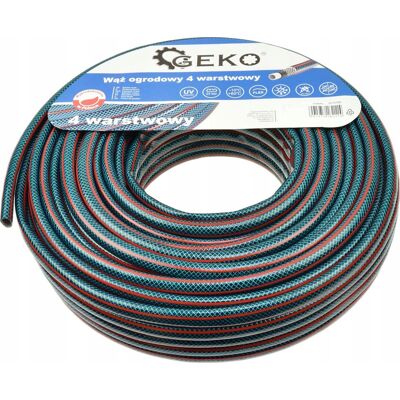 IMPORT Tubo Da Giardino A 4 Strati Da 1/2" 50 M Geko Nuovo (108) IMPORT Tubo Da Giardino A 4 Strati Da 1/2" 50 M Geko Nuovo (108)