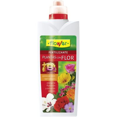 FLOWER Piante Liquide Di Fertilizzanti Floreali Con Fiore, 1 Litro FLOWER Piante Liquide Di Fertilizzanti Floreali Con Fiore, 1 Litro