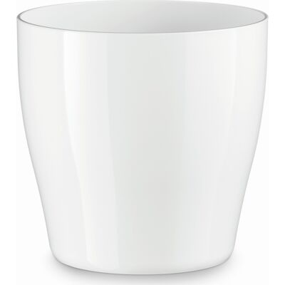 VECA Vaso Living Rotondo Bianco - 25 Cm VECA Vaso Living Rotondo Bianco - 25 Cm