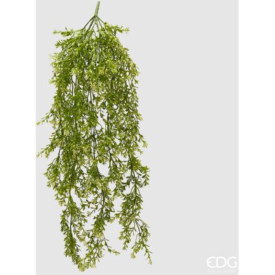 EDG Enzo De Gasperi Lamiacea Chic Cespuglio Cadente H 70 Cm Pianta Artificiale Bianco Verde EDG Enzo De Gasperi Lamiacea Chic Cespuglio Cadente H 70 Cm Pianta Artificiale Bianco Verde