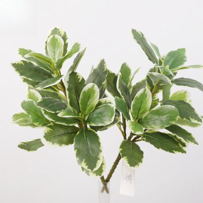 AULEDIO Piante Artificiali Esterno Croton 2pz – Decorazione Giardino Uv Resistenti Bianco Verde AULEDIO Piante Artificiali Esterno Croton 2pz – Decorazione Giardino Uv Resistenti Bianco Verde