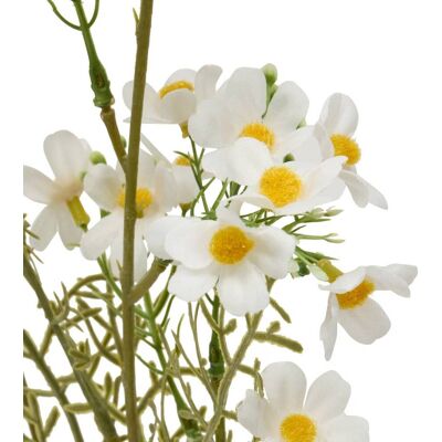 ATMOSPHERA Stelo Di Cosmos Artificiale Phoebe H63 Cm Giallo - Créateur D'Intérieur ATMOSPHERA Stelo Di Cosmos Artificiale Phoebe H63 Cm Giallo - Créateur D'Intérieur