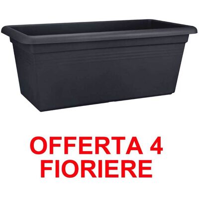 ALTRO Elho - Offerta 4 Fioriera Green Basics Garden Xxl 60cm Living Black ALTRO Elho - Offerta 4 Fioriera Green Basics Garden Xxl 60cm Living Black