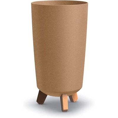 Prosperplast Gracia Tubus Slim Eco Wood Dgtl200w Naturo Flowerpot Prosperplast Gracia Tubus Slim Eco Wood Dgtl200w Naturo Flowerpot