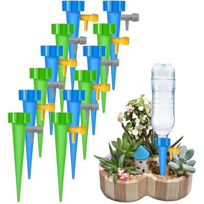 OEM Set Di 12 Ugelli Per L'Irrigazione Automatici, Regolabili E Facili Da Usare, Ideali Per Piante In Vaso, Fiori, Giardini E Piante Da Interno. OEM Set Di 12 Ugelli Per L'Irrigazione Automatici, Regolabili E Facili Da Usare, Ideali Per Piante In Vaso, Fiori, Giardini E Piante Da Interno.