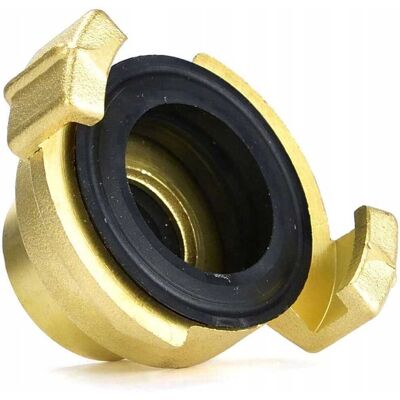 IMPORT Connettore A Morsetto In Ottone Compatibile Con Geka - Gw 1/2” IMPORT Connettore A Morsetto In Ottone Compatibile Con Geka - Gw 1/2”