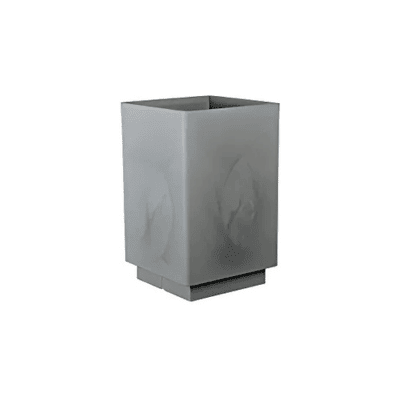 ALTRO Vaso Quadro Alto Decor 55cm Grigio Anticato ALTRO Vaso Quadro Alto Decor 55cm Grigio Anticato