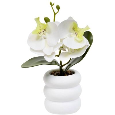 ATMOSPHERA Fiore Artificiale Di Seta Mick Orchid H 23 Cm - Créateur D'Intérieur ATMOSPHERA Fiore Artificiale Di Seta Mick Orchid H 23 Cm - Créateur D'Intérieur