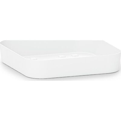 VECA Sottovaso Quadrato Cleo Bianco - 22 Cm VECA Sottovaso Quadrato Cleo Bianco - 22 Cm