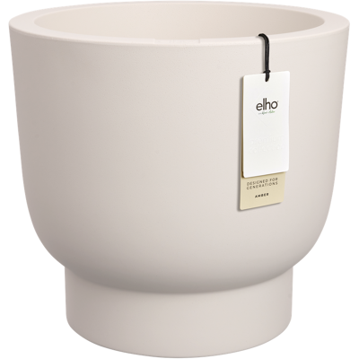 Elho Amber Grail 40 White Fioriera Rotondo Elho Amber Grail 40 White Fioriera Rotondo