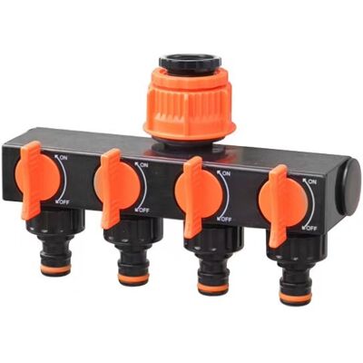 OEM Distributore Per Tubo Flessibile A 4 Vie, Raccordo Per Rubinetto Con Valvola Deviatrice A 4 Vie, Adatto Per L'Irrigazione Del Giardino E La Manutenzione Del Prato - Arancione OEM Distributore Per Tubo Flessibile A 4 Vie, Raccordo Per Rubinetto Con Valvola Deviatrice A 4 Vie, Adatto Per L'Irrigazione Del Giardino E La Manutenzione Del Prato - Arancione