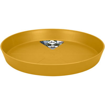 OEM Elho Loft Urban Saucer Round 30 Honey Yellow Sottovaso Rotondo OEM Elho Loft Urban Saucer Round 30 Honey Yellow Sottovaso Rotondo