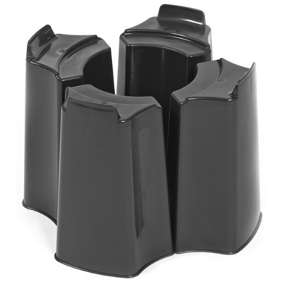 VidaXL - 6070419 - Nero - 31 cm - Stand VidaXL - 6070419 - Nero - 31 cm - Stand