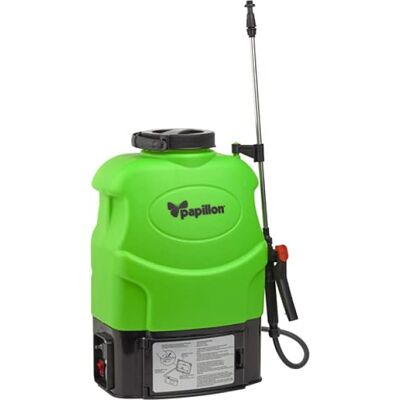 PAPILLON Pompa A Spalla Con Batteria Al Litio (12v - 8ah),16 Litri. Sebatoio Resistente Ai Raggi Uv. Lancia Telescopica In Acciaio Con 3 Ugelli. Regolatore Di Pressione Elettronico (1.5-4 Bar) - PAPILLON Pompa A Spalla Con Batteria Al Litio (12v - 8ah),16 Litri. Sebatoio Resistente Ai Raggi Uv. Lancia Telescopica In Acciaio Con 3 Ugelli. Regolatore Di Pressione Elettronico (1.5-4 Bar) -