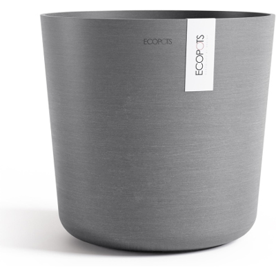 ALTRO Vaso Rotondo Lima D25 H25,50 Cm Grigio Ecopots ALTRO Vaso Rotondo Lima D25 H25,50 Cm Grigio Ecopots
