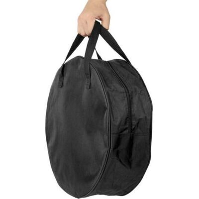 ABYSSE Borsa Porta Cavi Da 16 Pollici, Borsa Rotonda Nera Per Tubi Dell'acqua Con Doppia Cerniera ABYSSE Borsa Porta Cavi Da 16 Pollici, Borsa Rotonda Nera Per Tubi Dell'acqua Con Doppia Cerniera
