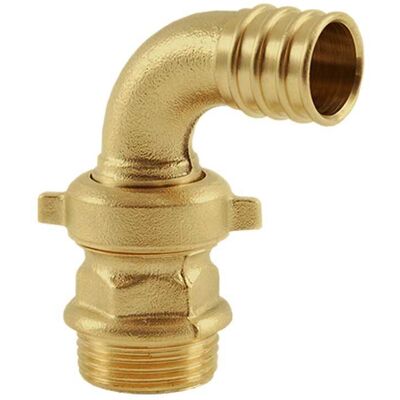 VDS "raccordo Portagomma Curvo 3 Pezzi Per Pompa In Ottone Giallo """"excelsior"""" 1/2""""m X Ø14 Mm" VDS "raccordo Portagomma Curvo 3 Pezzi Per Pompa In Ottone Giallo """"excelsior"""" 1/2""""m X Ø14 Mm"