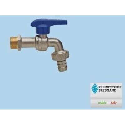 OEM Rubinetto A Sfera 1/2" Con Portagomma Fly OEM Rubinetto A Sfera 1/2" Con Portagomma Fly