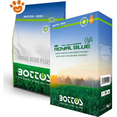 BOTTOS Royal Blue Plus Life / 10 Kg - Sementi Per Prato - BOTTOS Royal Blue Plus Life / 10 Kg - Sementi Per Prato -