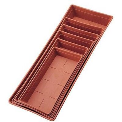 Bama Sottocassetta Pp Terracotta Cm 45x19 H.cm 5,5 - 1pz Bama Sottocassetta Pp Terracotta Cm 45x19 H.cm 5,5 - 1pz