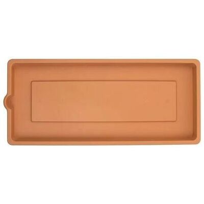 Bama Sottovaso Per Fioriera Rettangolare Cm 75 X 33,5 X 4,5 - Cotto Chiaro Df 612808 Bama Sottovaso Per Fioriera Rettangolare Cm 75 X 33,5 X 4,5 - Cotto Chiaro Df 612808