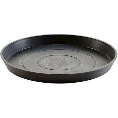 ECOPOTS Sottovaso Rotondo Amsterdam D18x2,5cm Grigio Scuro - ECOPOTS Sottovaso Rotondo Amsterdam D18x2,5cm Grigio Scuro -