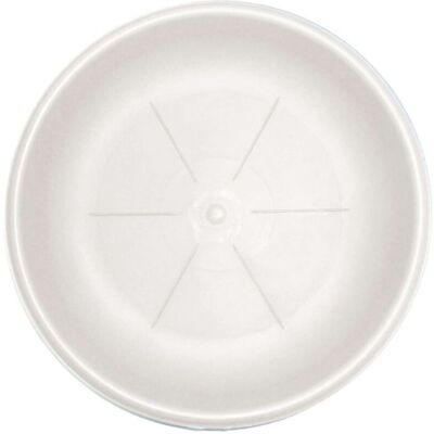 Bama Sottovaso Bianco Ø 22 Per Vaso Ø 25 Bama Sottovaso Bianco Ø 22 Per Vaso Ø 25
