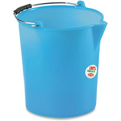 Stefanplast Secchio Acqua In Polietilene Con Becco E Manico 17 Litri Blu Stefanplast Secchio Acqua In Polietilene Con Becco E Manico 17 Litri Blu