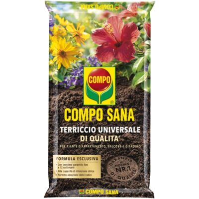 Compo Sana Universale Terra Terriccio Substarto Concimato Turbo Radici 50 Lt - Compo Sana Universale Terra Terriccio Substarto Concimato Turbo Radici 50 Lt -
