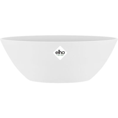 Elho Brussels Oval 36 White Vaso Ovale Elho Brussels Oval 36 White Vaso Ovale
