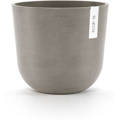 ECOPOTS Vaso Rotondo Oslo Tortora D 25xh21,8cm ECOPOTS Vaso Rotondo Oslo Tortora D 25xh21,8cm