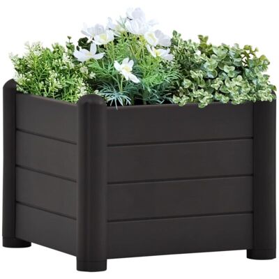 Letto rialzato da giardino vidaXL - Resistente ai raggi UV, alle intemperie, al gelo - 43x43x35 cm Letto rialzato da giardino vidaXL - Resistente ai raggi UV, alle intemperie, al gelo - 43x43x35 cm