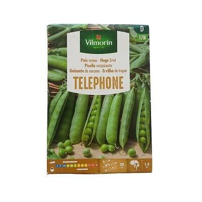 VILMORIN Addrame Telephone Seeds Guisante, 150 Gr VILMORIN Addrame Telephone Seeds Guisante, 150 Gr