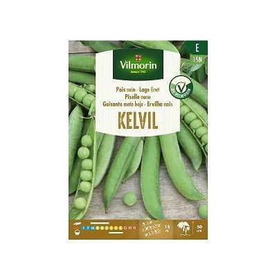 VILMORIN Guisante Seeds Mata Baja Kelvil, 150 Gr - VILMORIN Guisante Seeds Mata Baja Kelvil, 150 Gr -